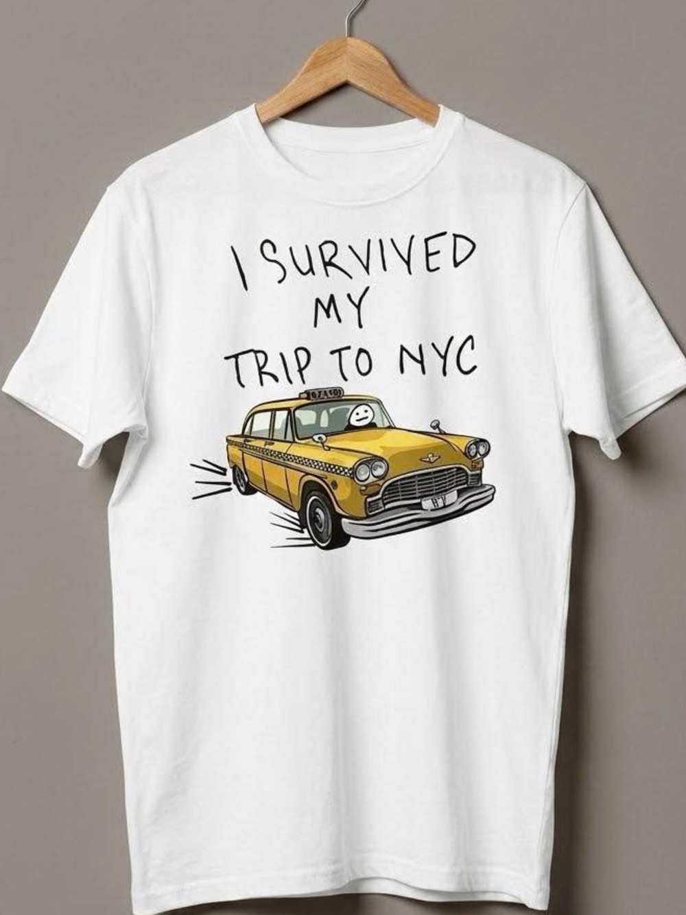 I Survived My Trip to NYC Graphic Tee - White